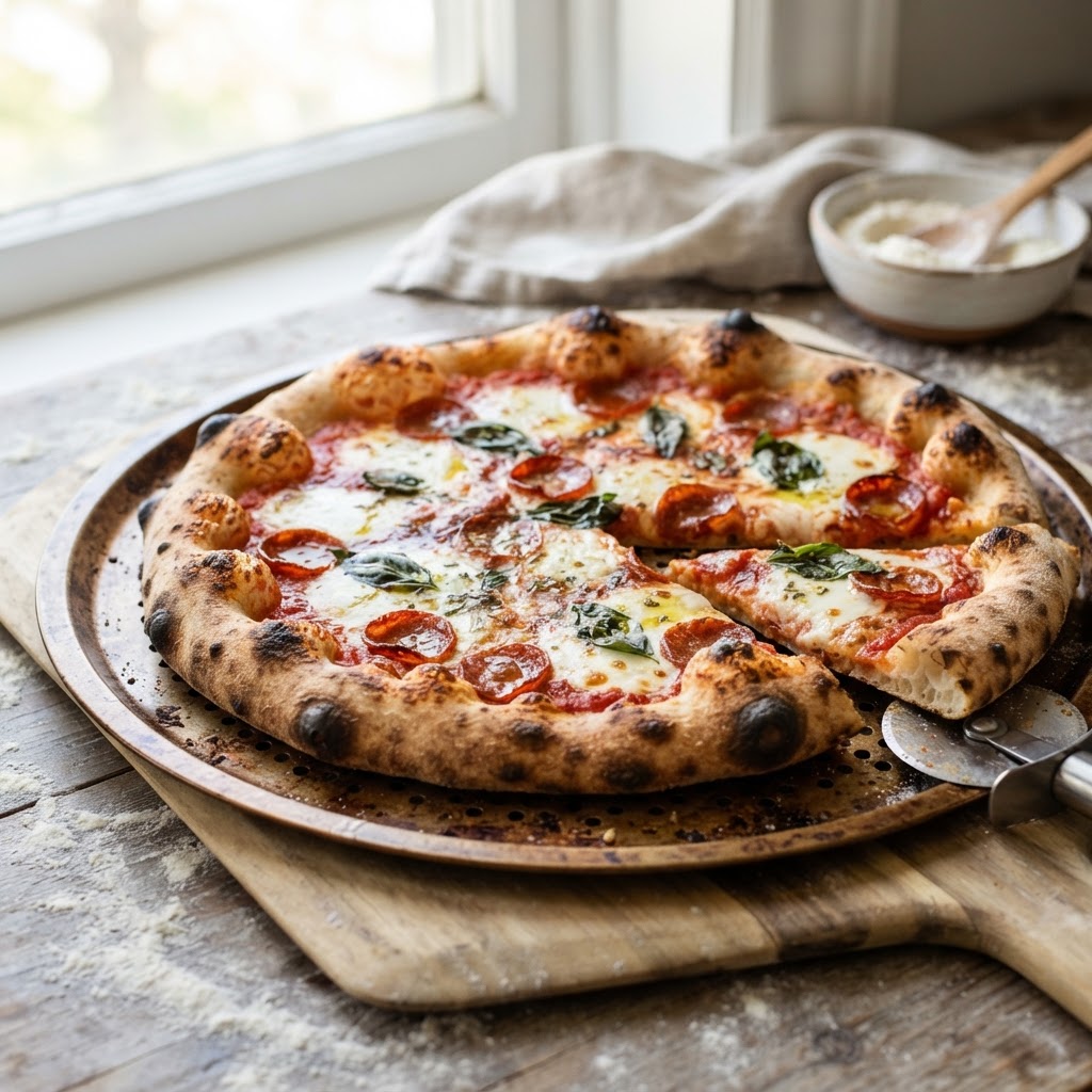 Sourdough Discard Pizza Crust