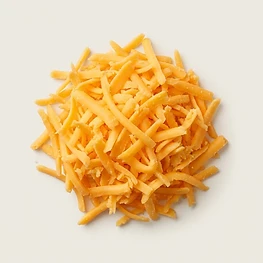 shredded cheddar cheese