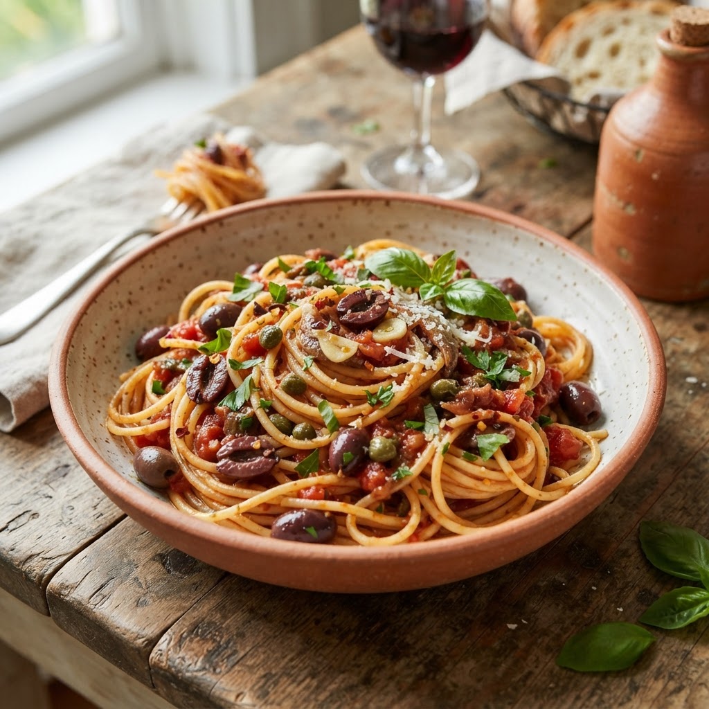 Pasta Puttanesca