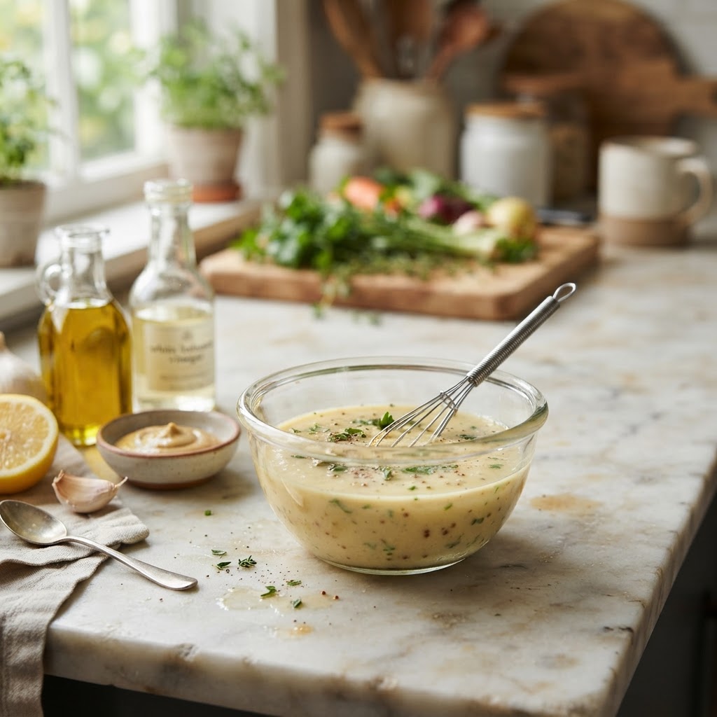 How to Make a Vinaigrette That Stays Emulsified