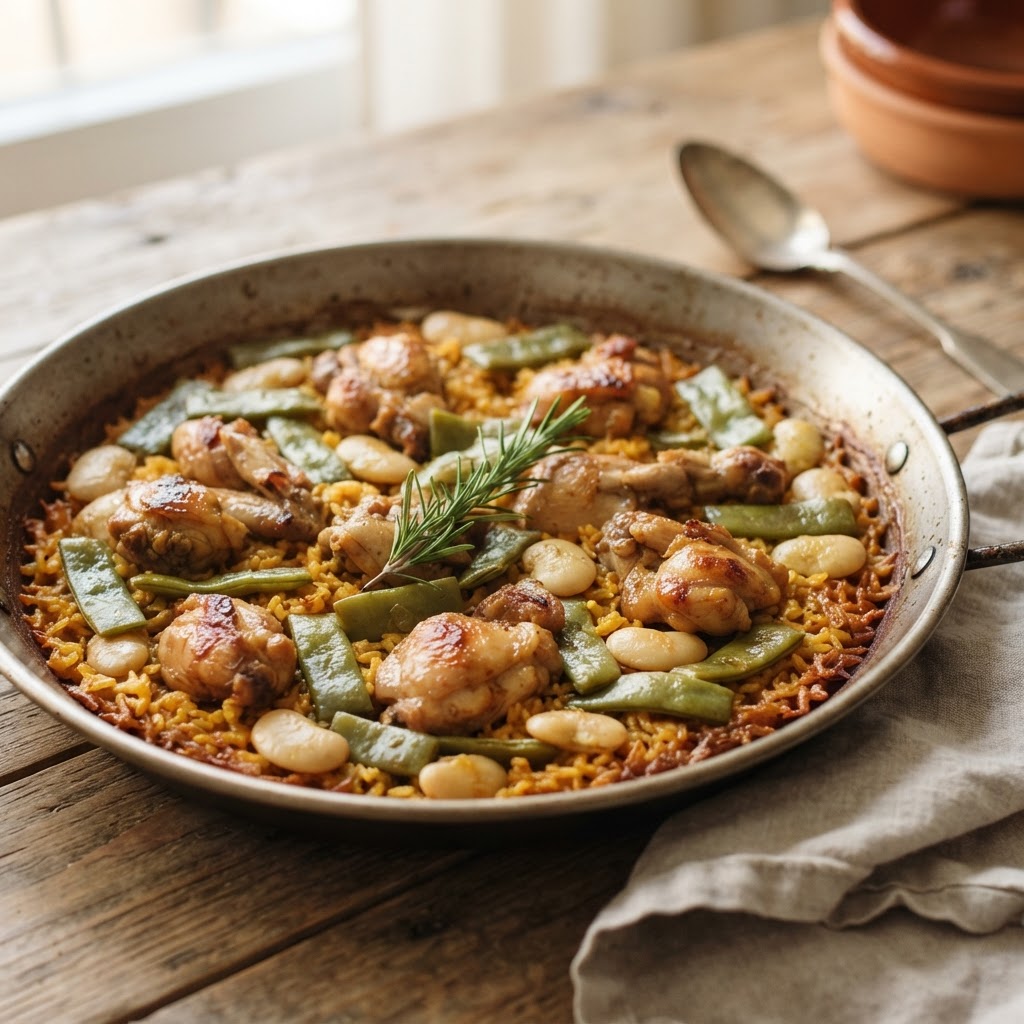 Classic Valenciana Style Paella