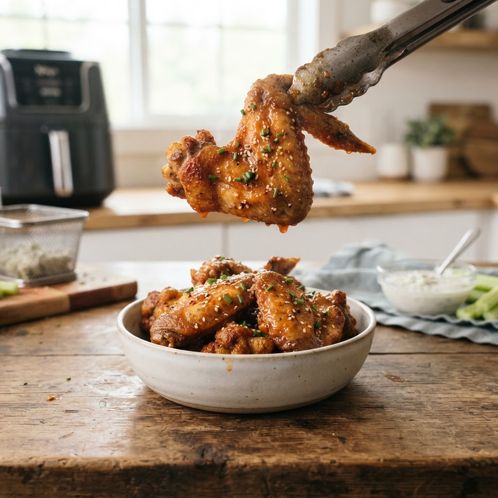 How Long to Air Fry Chicken Wings