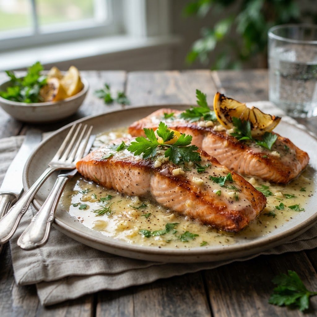 Garlic Butter Salmon