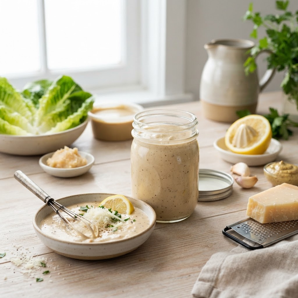 Miso Tahini Caesar Dressing