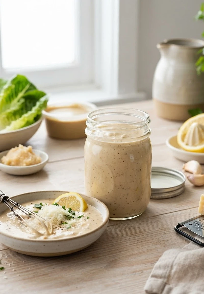 Miso Tahini Caesar Dressing
