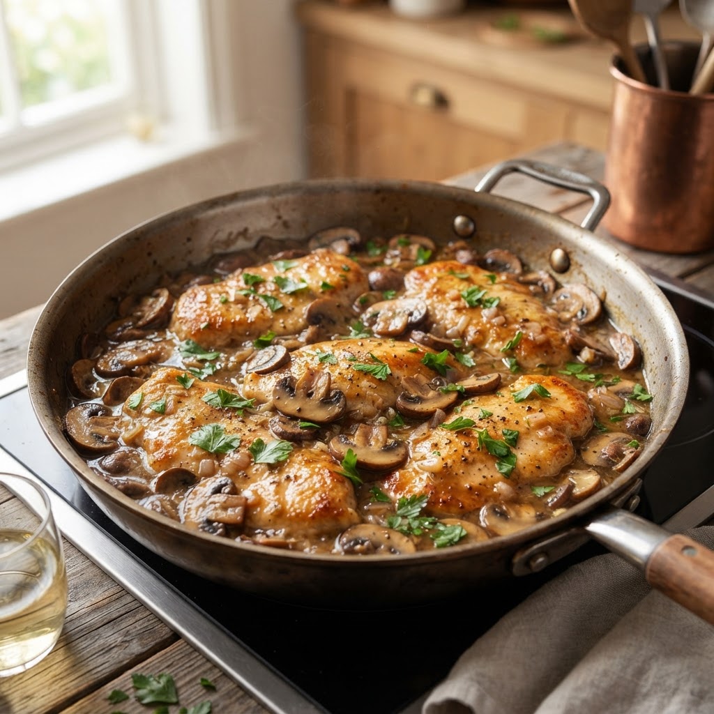 Chicken Marsala