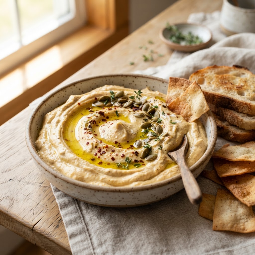 Whipped Feta Pumpkin Dip