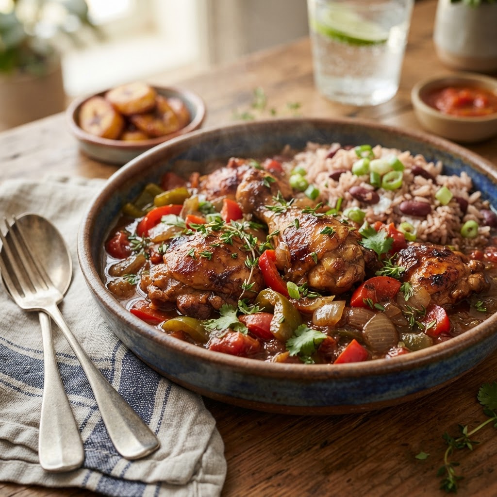 Jamaican Brown Stew Chicken