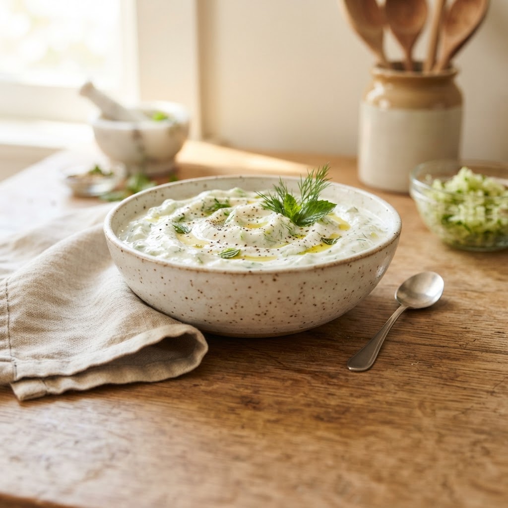 How to Keep Tzatziki From Getting Watery