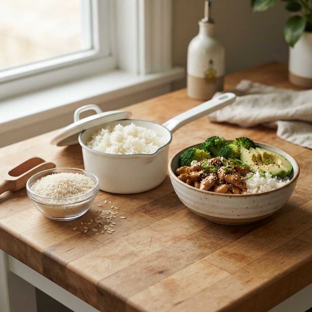 How Much Rice per Person? Dry-to-Cooked Portions for Sides and Bowls