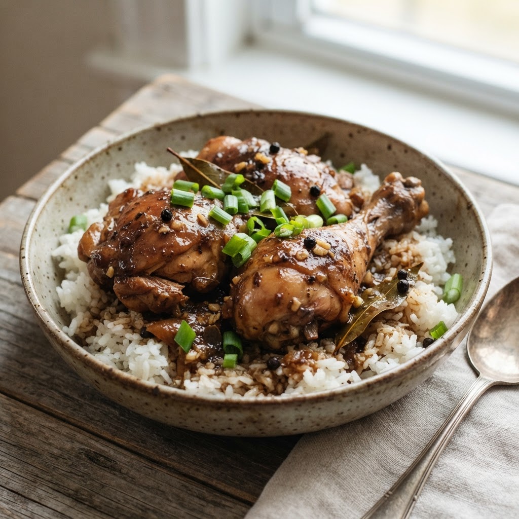 Slow Cooker Chicken Adobo
