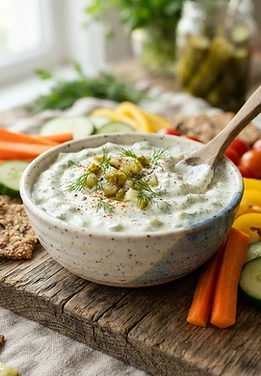 Pickle Ranch Yogurt Dip