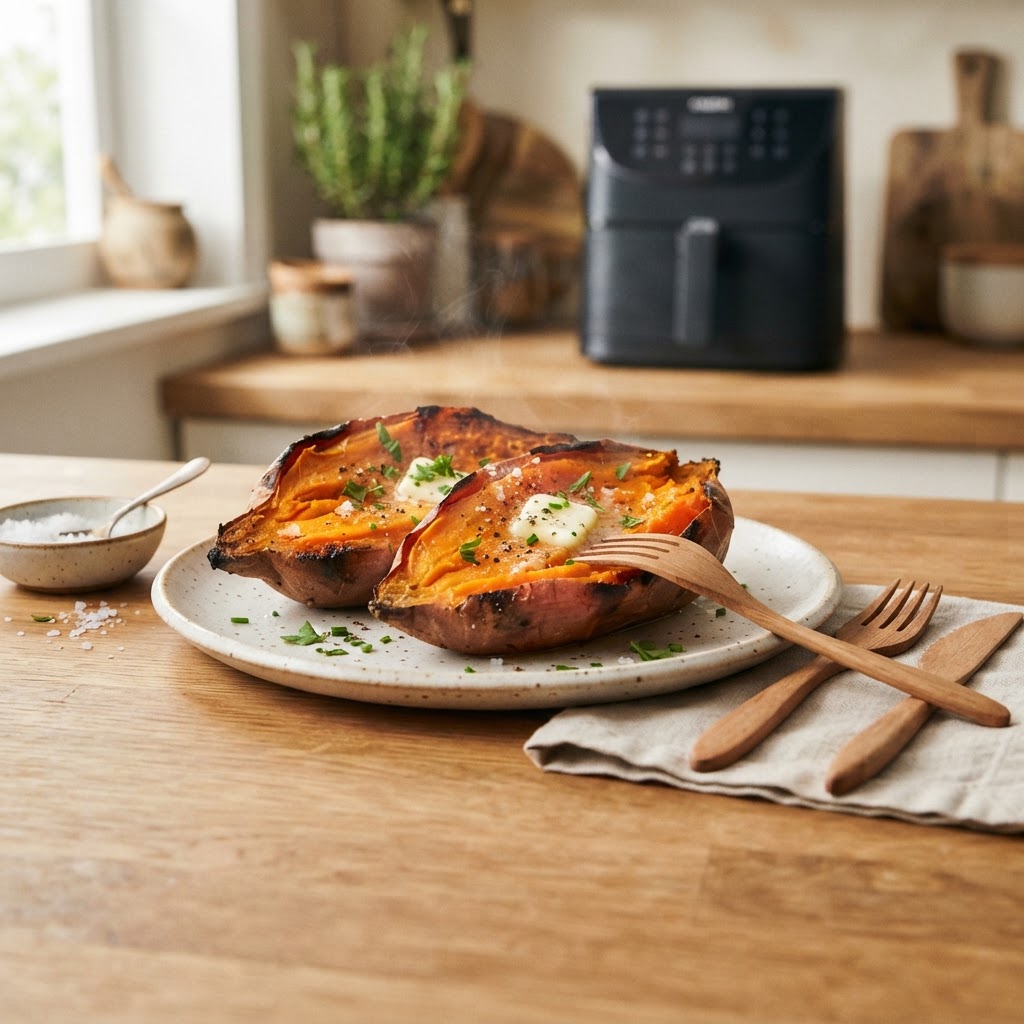 Air Fryer Sweet Potato: Time and Temperature