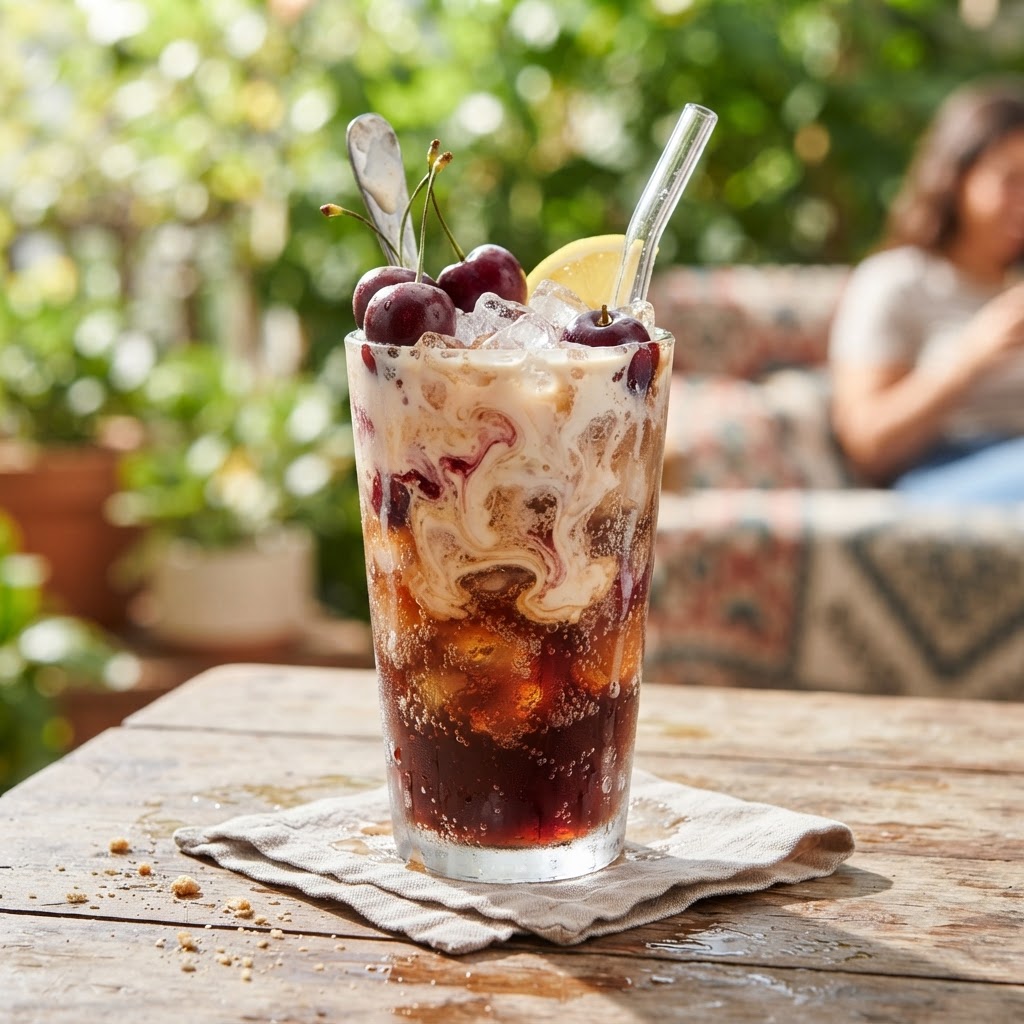Cherry Vanilla Dirty Soda