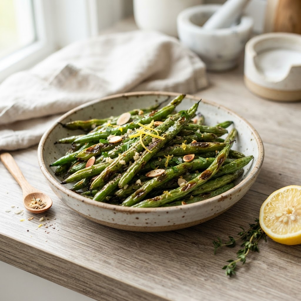 Air Fryer Green Beans