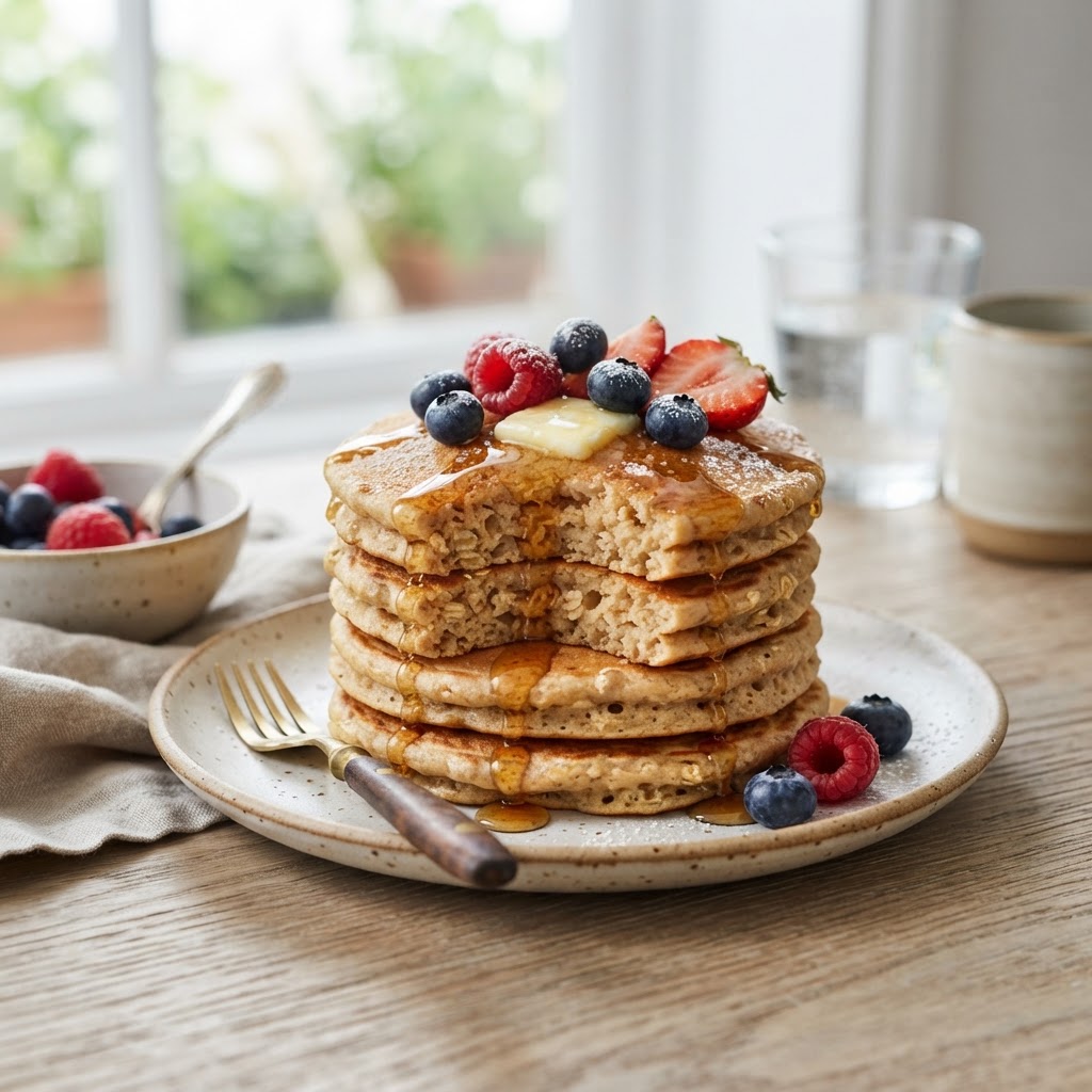 Greek Yogurt Protein Pancakes