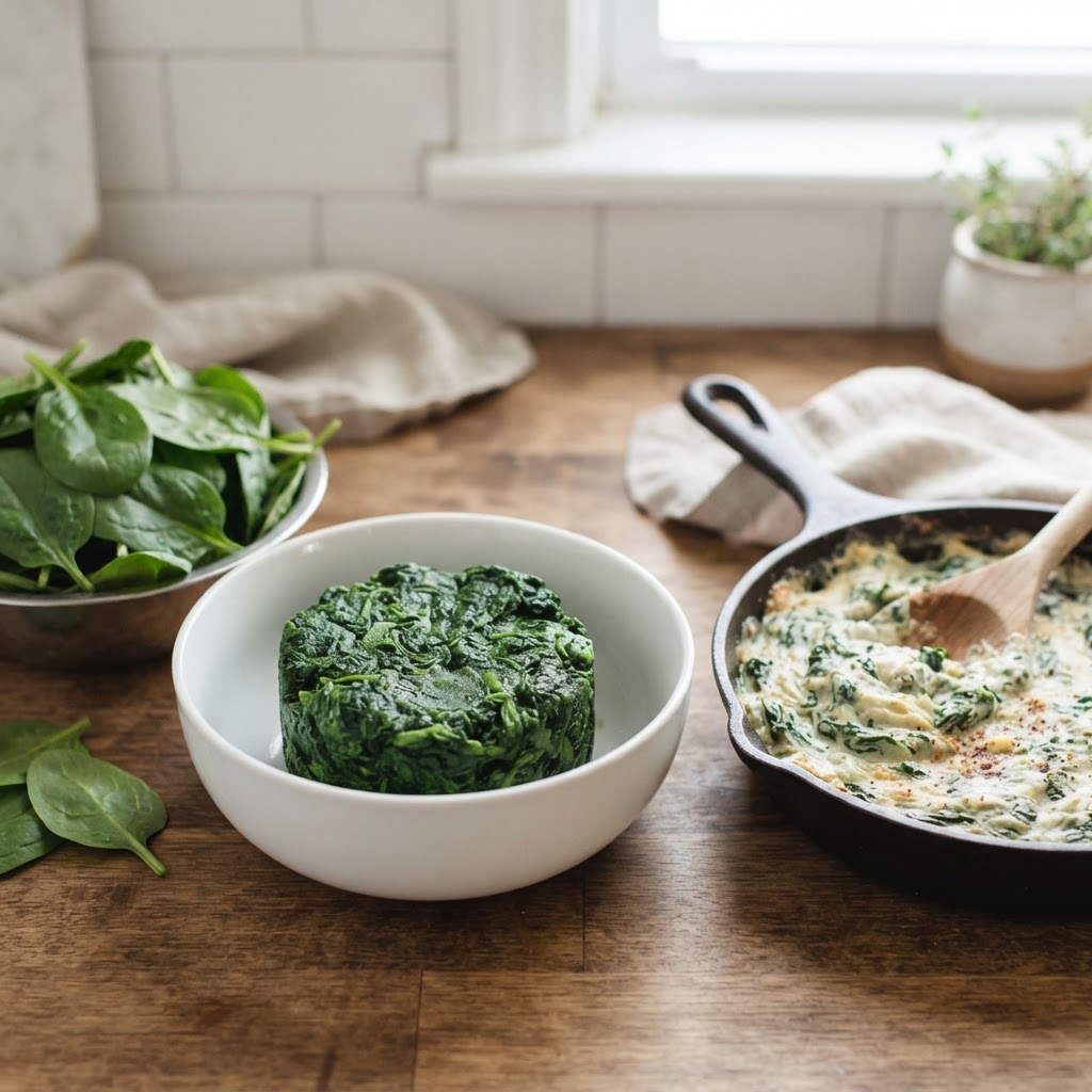 Fresh vs Frozen Spinach: How to Substitute Without Making Dishes Watery