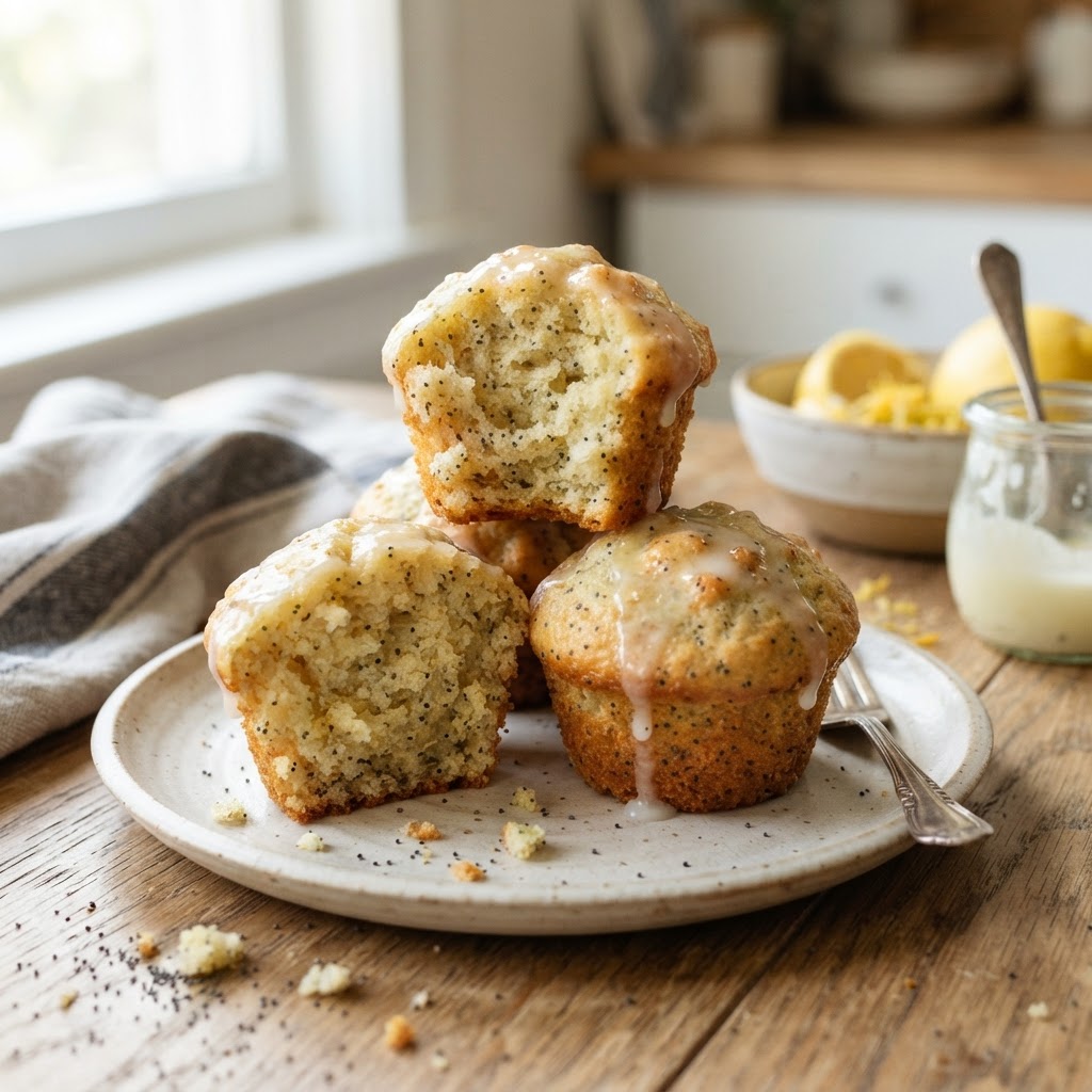 Lemon Poppy Seed Muffins
