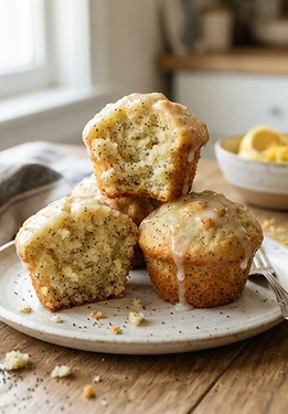 Lemon Poppy Seed Muffins