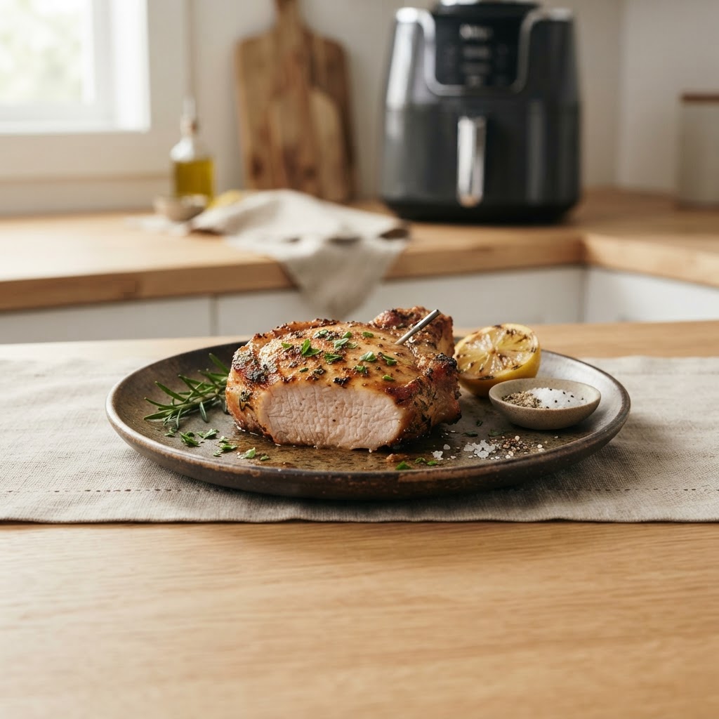 How Long to Air Fry Pork Chops