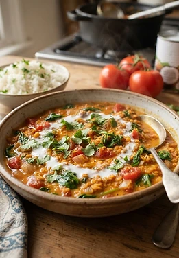 Indian Coconut Lentil Curry