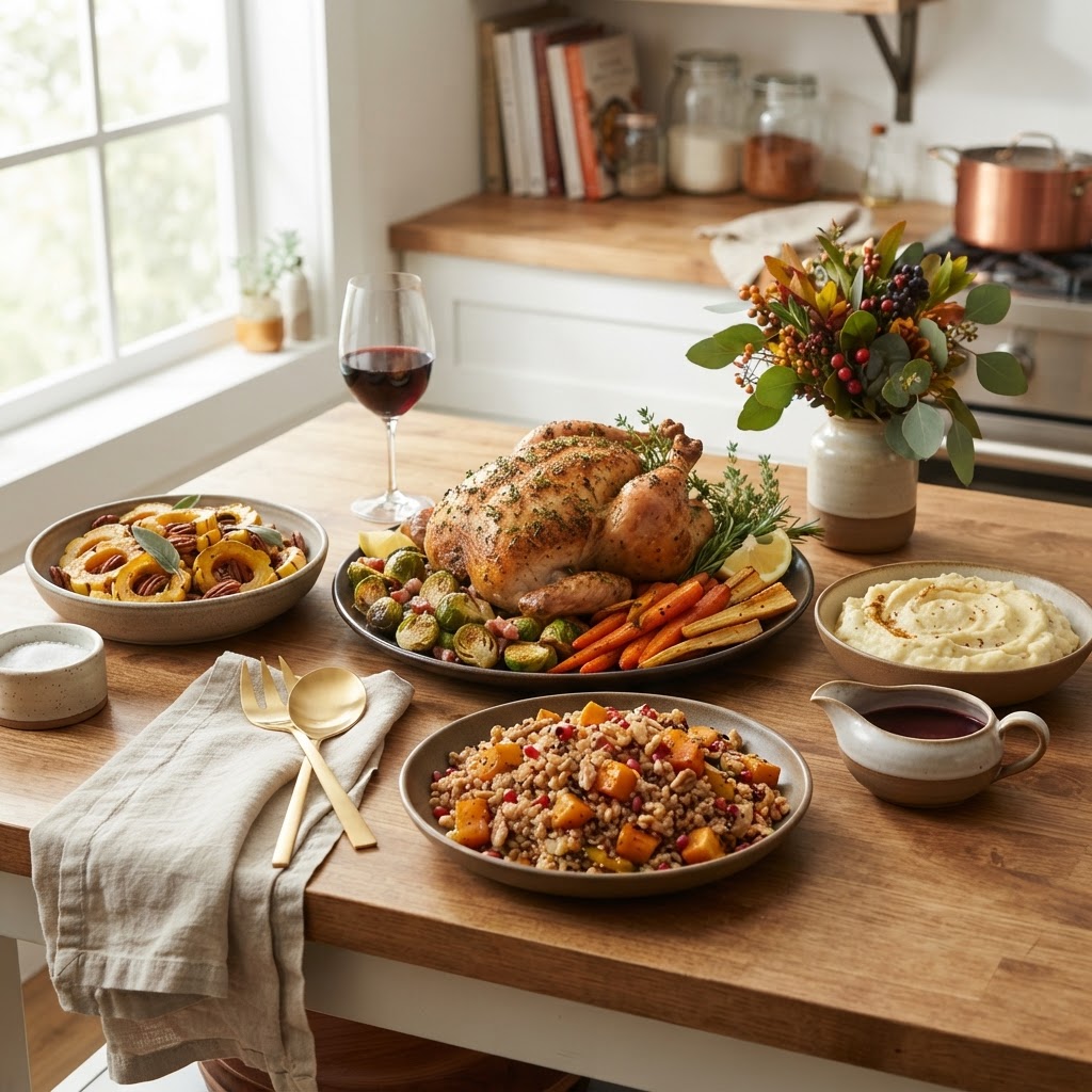 How to Plan a Fall Dinner Menu So Everything Finishes Together