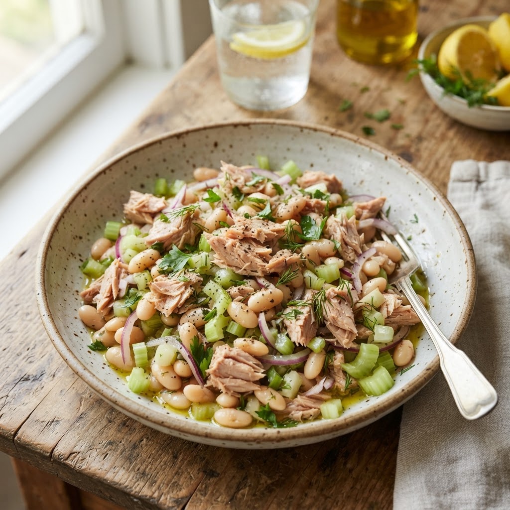 Tuna White Bean Salad