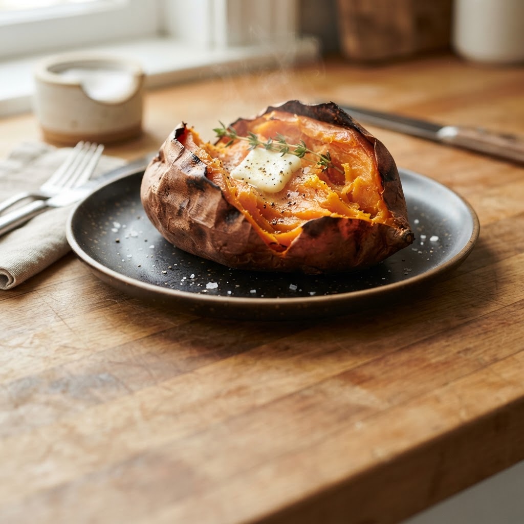 How Long to Bake a Sweet Potato at 425°F