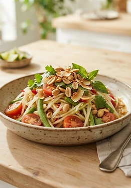 Thai-Inspired Green Papaya Salad