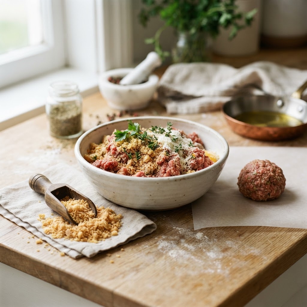 Breadcrumb Substitutes for Meatballs, Meatloaf, and Breading