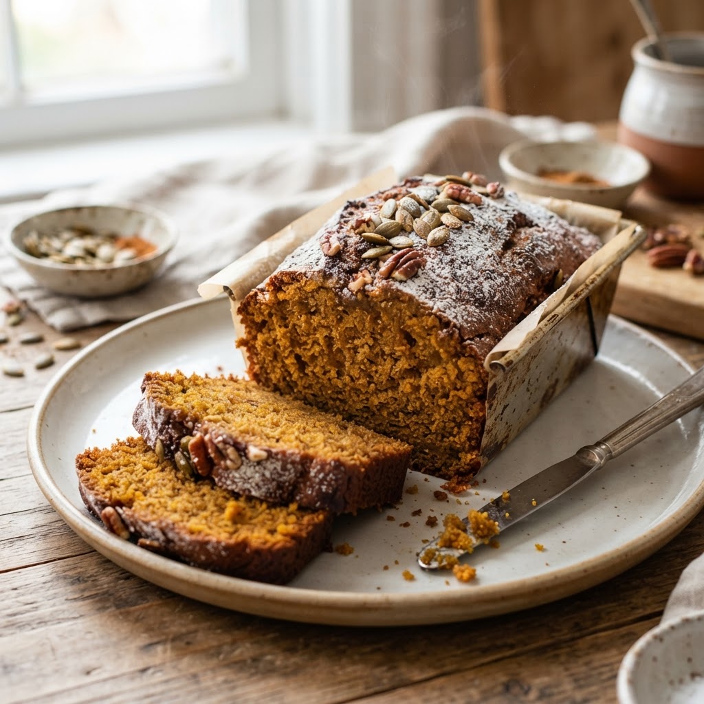 Sourdough Discard Pumpkin Bread
