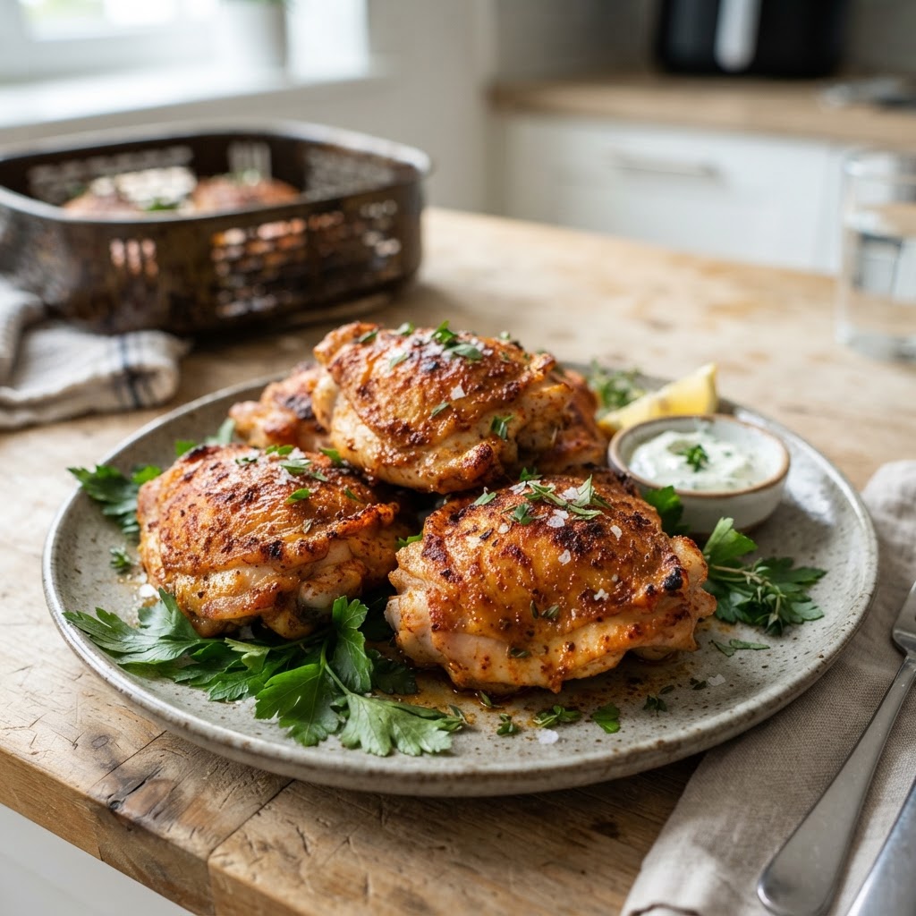 Air Fryer Chicken Thighs