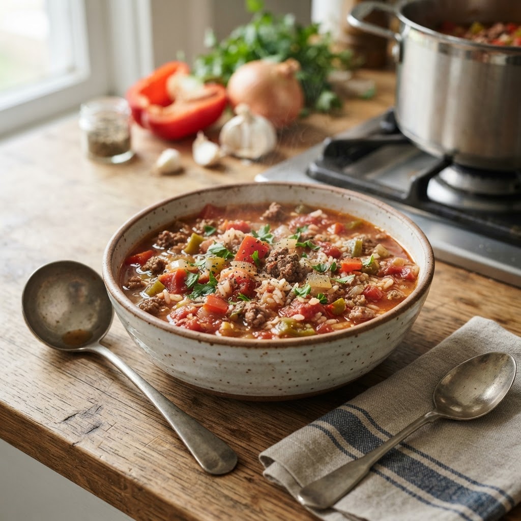 Stuffed Pepper Soup