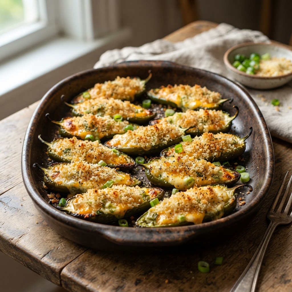 Baked Jalapeno Poppers