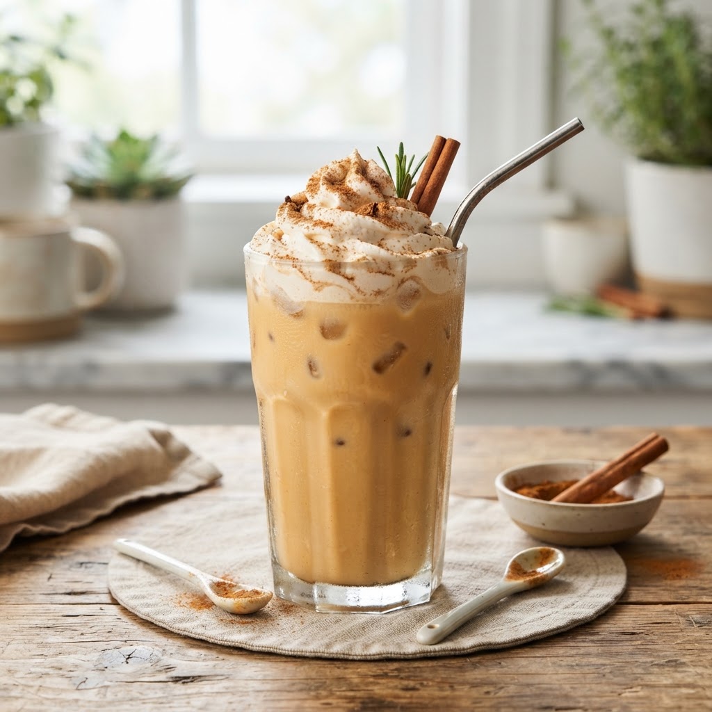 Pumpkin Protein Iced Coffee