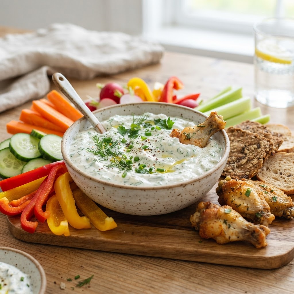 Cottage Cheese Ranch Dip