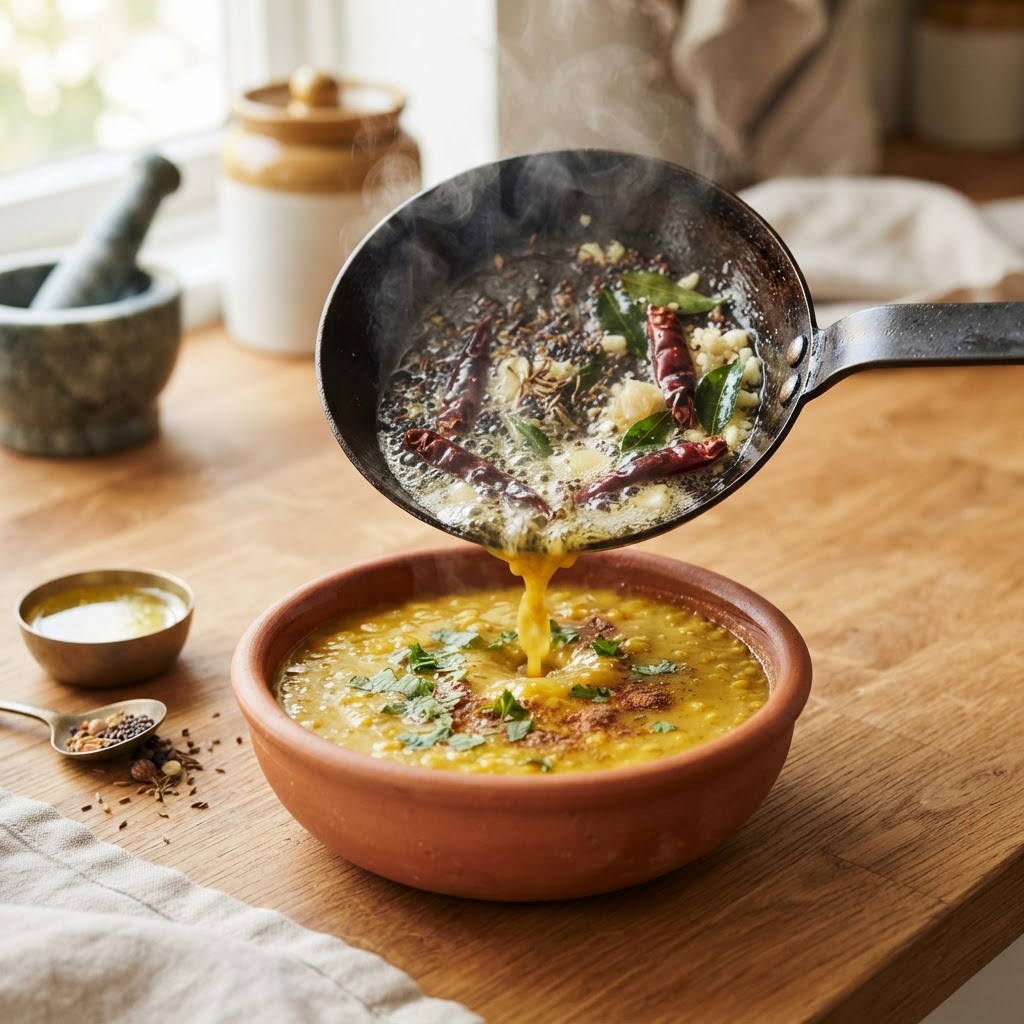 Indian Tadka Explained: How Tempering Spices Changes a Dish