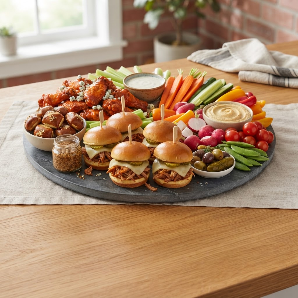 How to Build a Game-Day Snack Board