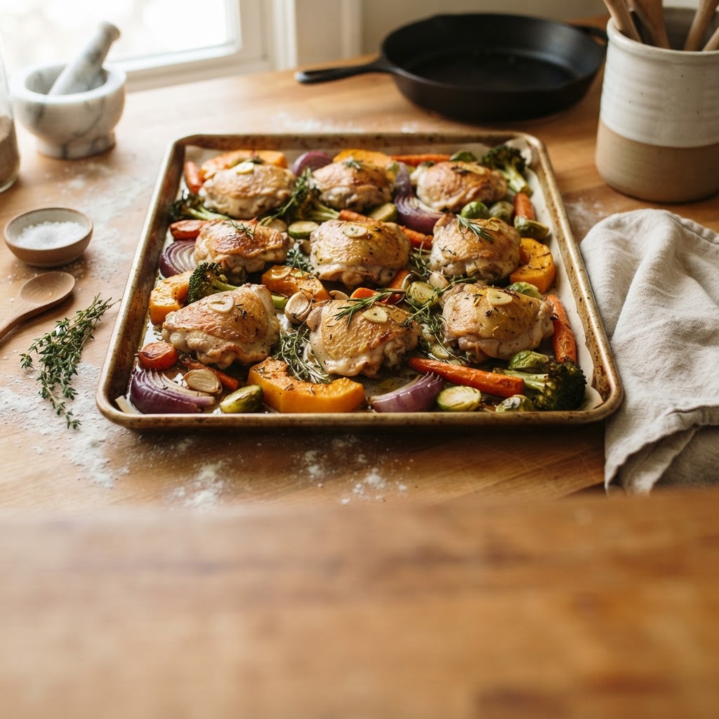 Sheet-Pan Dinner Timing: What Goes on the Pan First