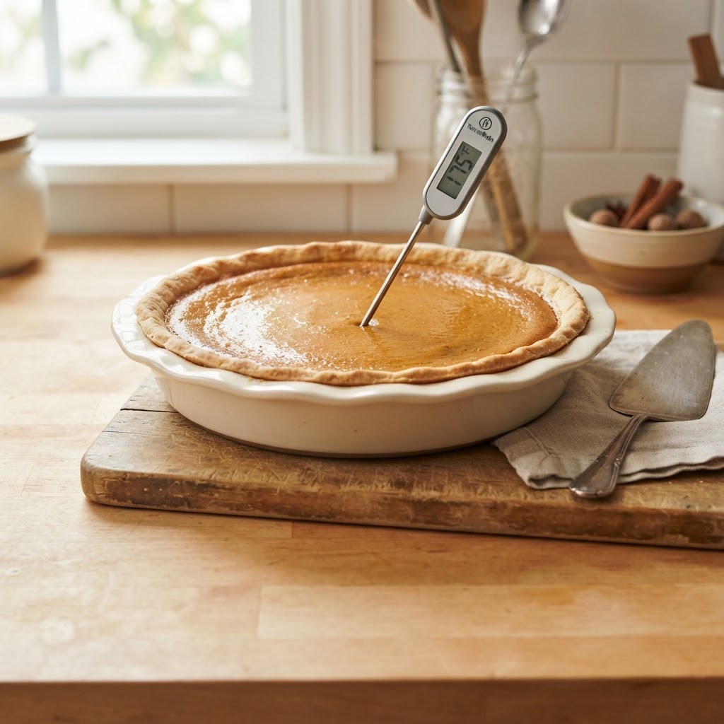 How to Tell When Pumpkin Pie Is Done