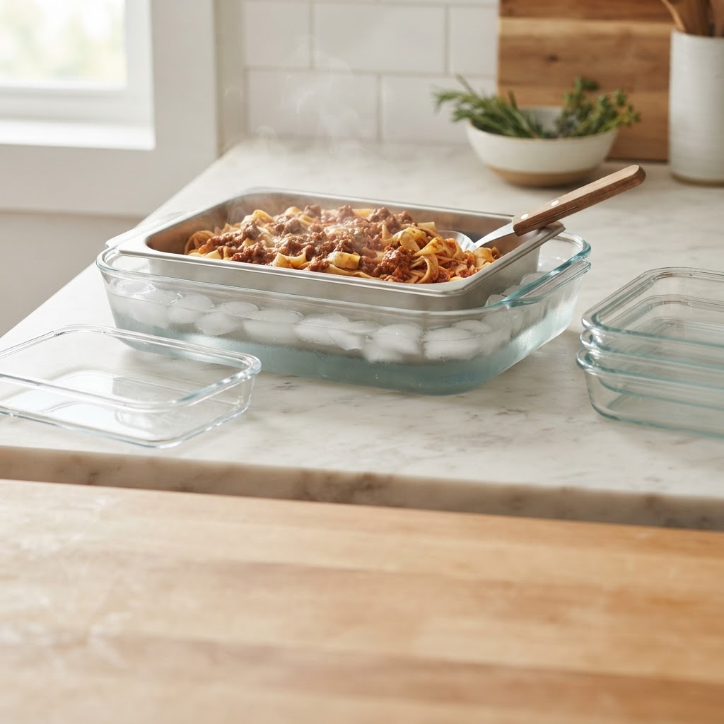 How to Cool Hot Food Quickly for the Refrigerator