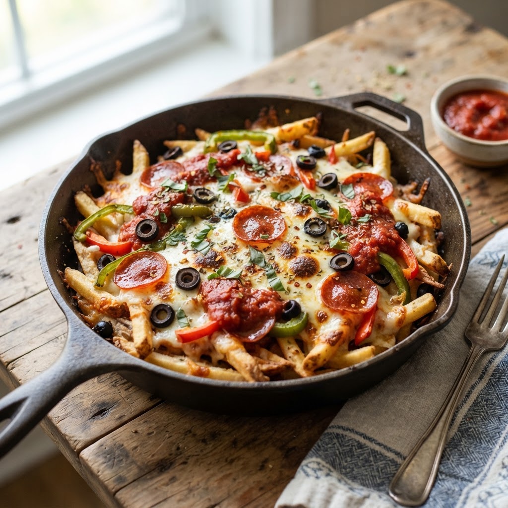 Loaded Pizza Fries