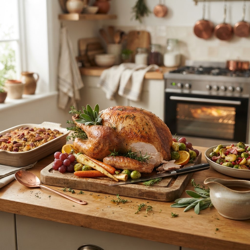 One-Oven Thanksgiving: A Cooking Timeline That Prevents Temperature Conflicts