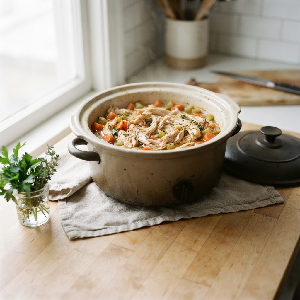 Slow Cooker Chicken: Food-Safety Basics