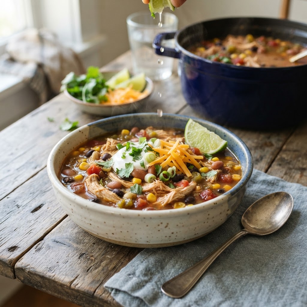 7-Can Taco Soup