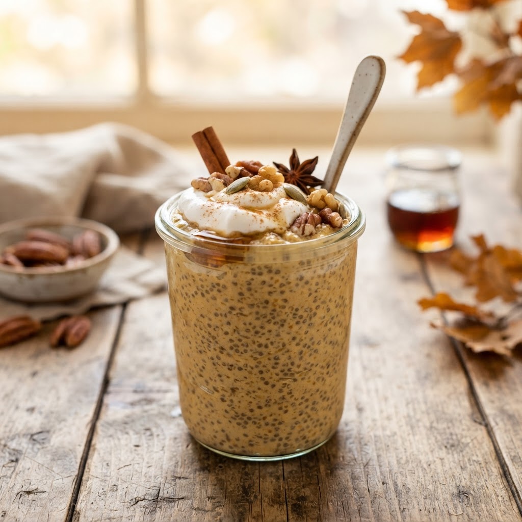 Pumpkin Pie Chia Pudding