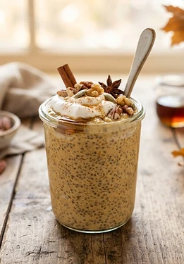 Pumpkin Pie Chia Pudding