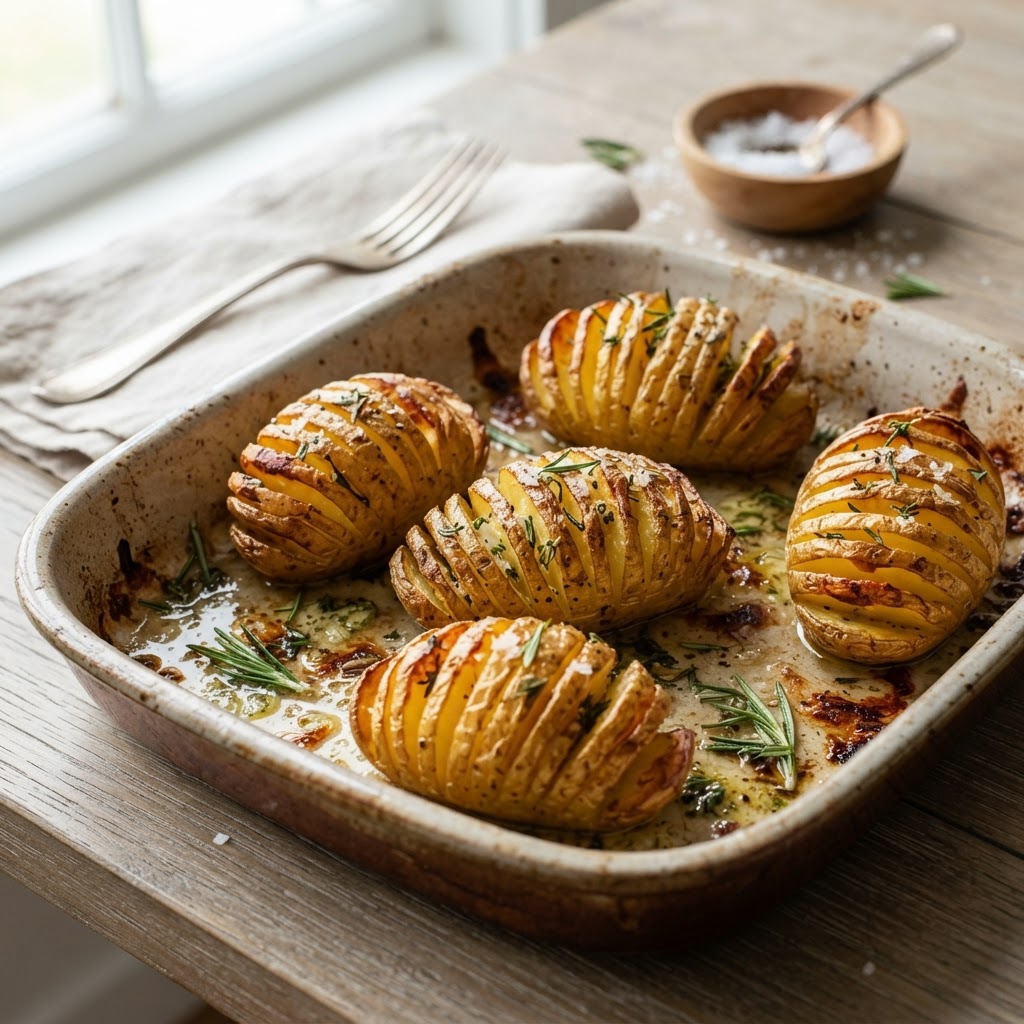 Hasselback Potatoes