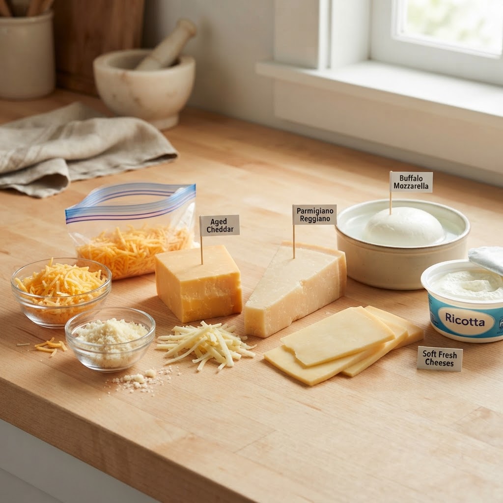How to Freeze Cheese for Cooking: What Freezes Well and What Doesn’t
