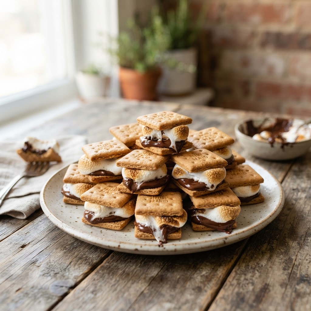 Air Fryer S’mores Bites